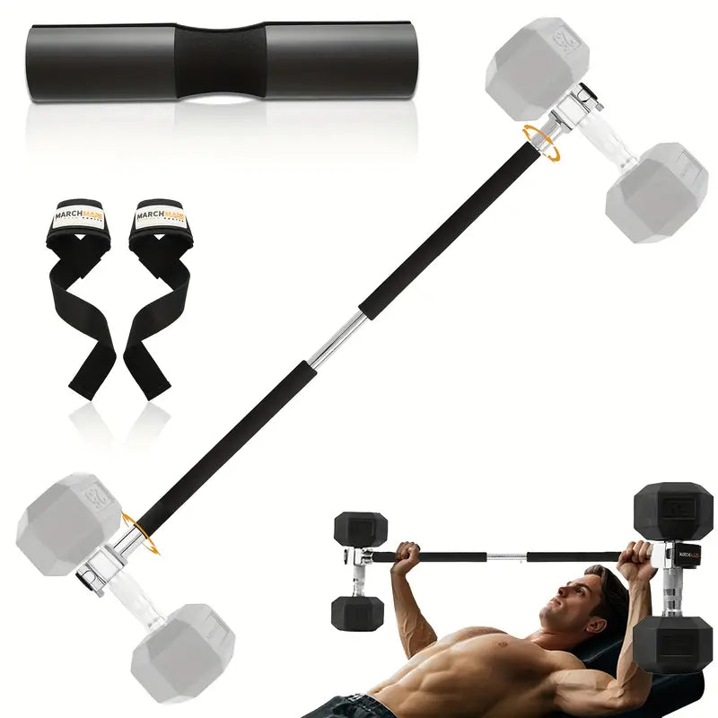 The Latest 2025 Dumbbell Link Bar Is Convenient And Secure to Hold The Dumbbell with A Load Capacity Of 220lb