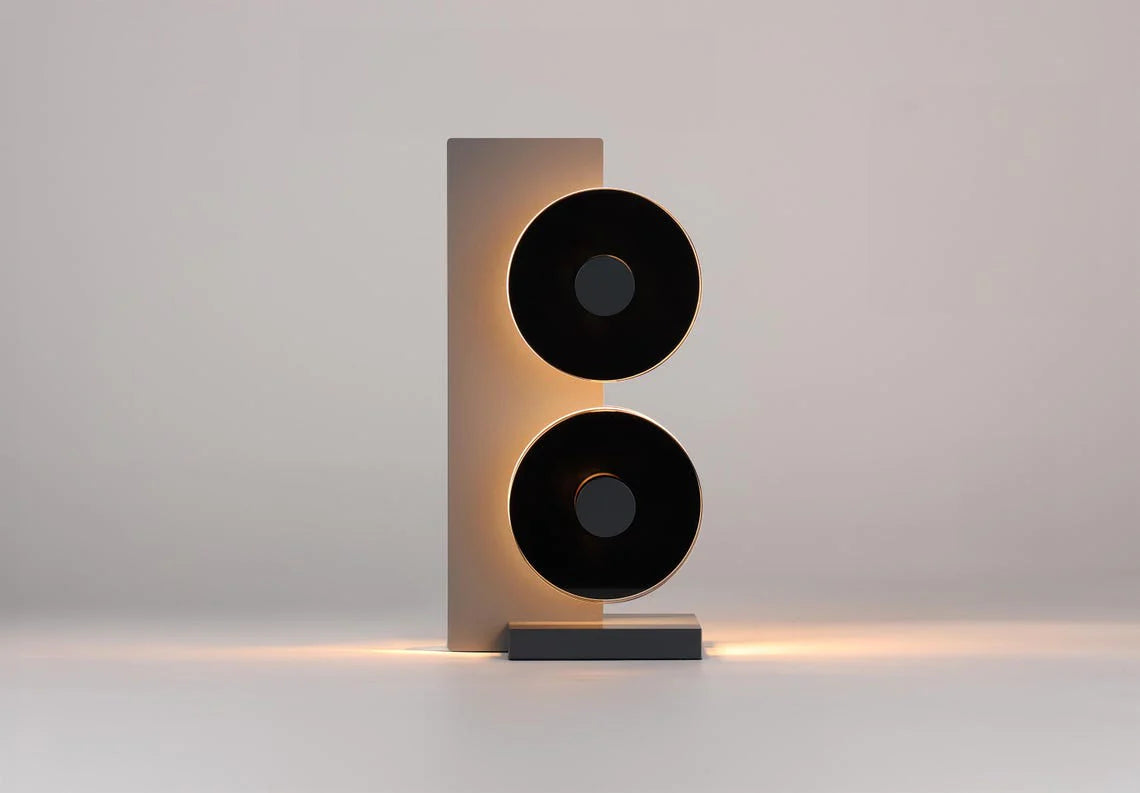 Modern LED Table Lamp: Minimalist Warm Light Desk Accent
