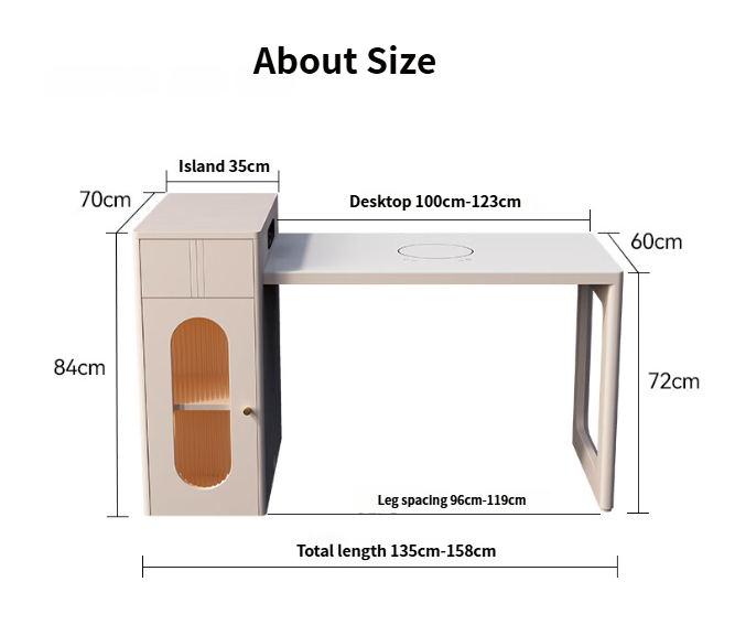 ✨Multifunctional Storage Cabinet, Retractable Island Dining Table with induction cooker